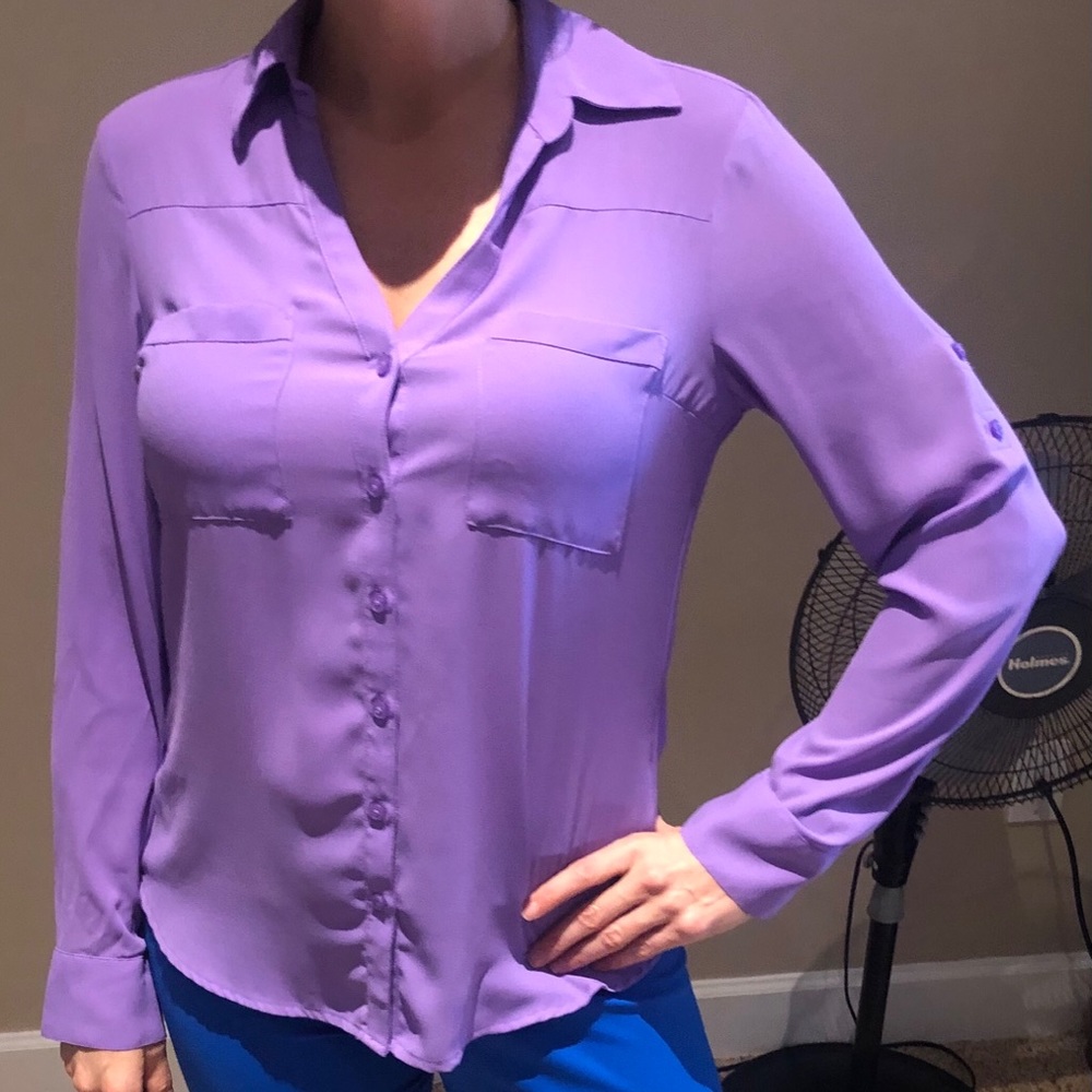 The express portofino shirt original fit SMALL